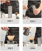 ⁦مطحنه بن يدوية ترس خماسي⁩ - الصورة ⁦4⁩