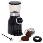 ⁦Burr Coffee Grinder With 31 Gring Settings, Power Saving Mode and Anti-Splash System for Easy Cleaning 200 W NL-CG-4966-BK Black⁩ - الصورة ⁦5⁩