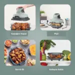 ⁦Ninja CRISPi Portable Air Fryer, 3.8L & 1.4L, 4 in 1⁩ - الصورة ⁦4⁩