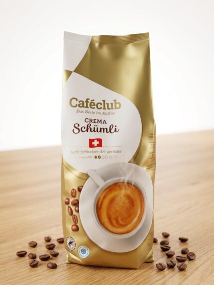 Cafeclub super creme Swiss Schümli Coffee Bean 1kg Coffee Machines
