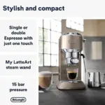 DeLonghi Dedica Arte EC885.BG - ماكينة تحضير الاسبريسو ديلونجي ديديكا ارت EC885