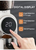 ⁦Electric Burr adjustable grinder - 25 click⁩ - الصورة ⁦2⁩