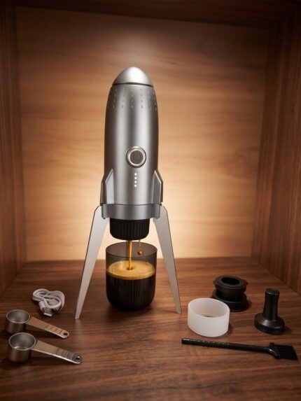 Rocket portable espresso machine - ماكينة الاسبريسو المحموله