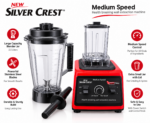 ⁦Silvercrest Multifuntion Heavy Duty Blender-3l -8000w - خلاط تجاري 3 لتر⁩ - الصورة ⁦2⁩