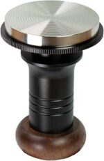 ⁦مكبس قهوة فاخر بمقبض خشبي | Premium Coffee Tamper with Wooden Handle 58 mm⁩ - الصورة ⁦4⁩