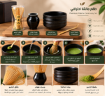 ⁦Premium Matcha Ceremony Set – طقم الماتشا الاحترافي 4 قطع⁩ - الصورة ⁦2⁩