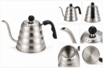 ⁦براد تقطير ستانلس ستيل برقبة طويلة (Gooseneck Kettle) - 1.2 لتر⁩ - الصورة ⁦2⁩